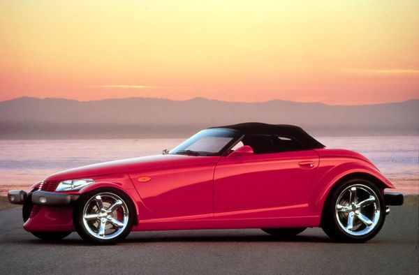 1999-Plymouth-Prowler-Red-water