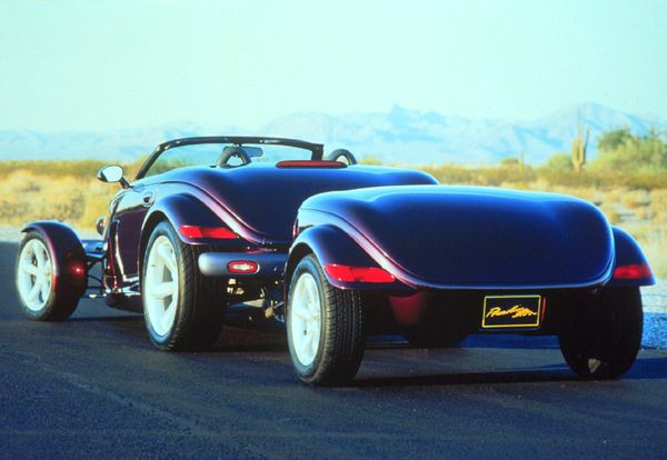 1997-Plymouth-Prowler-tow-behind-trailer