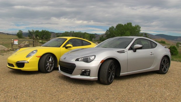 porschevsBRZ
