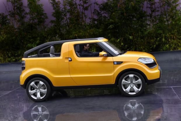 This is what the KIA Soul Convertible might look like. Drop top fun anyone?