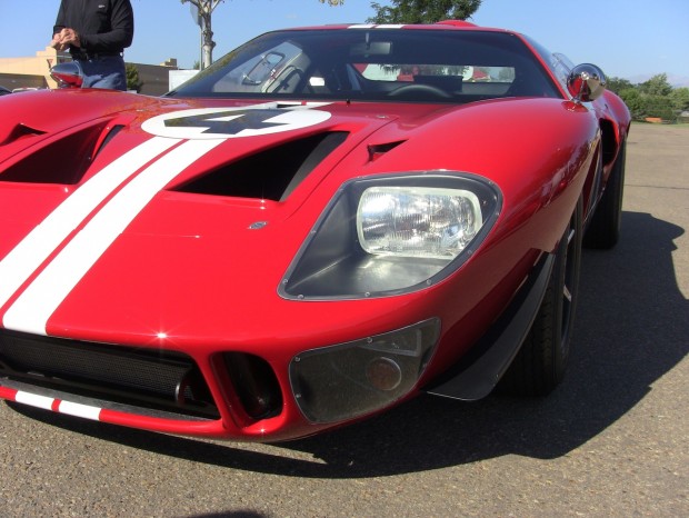 The very rare Ford GT40 goes for coffee in Colorado
