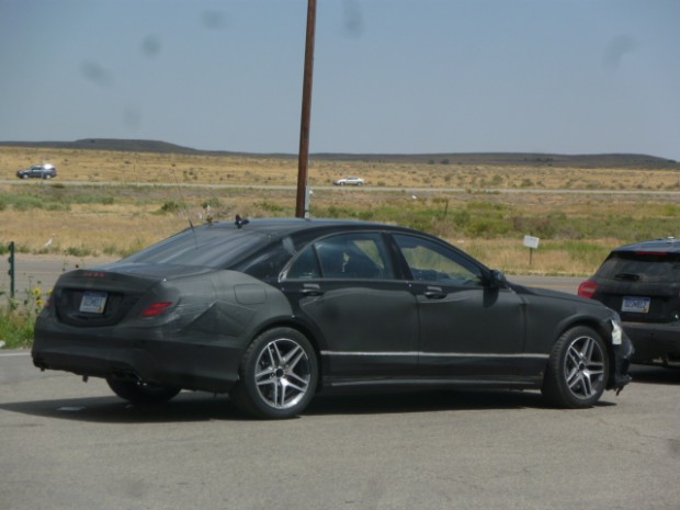 2014 Mercedes S-class prototype spy mule
