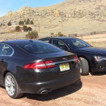 2012_audi_a8l_jaguar_xf 2012 audi a8 jaguar xf