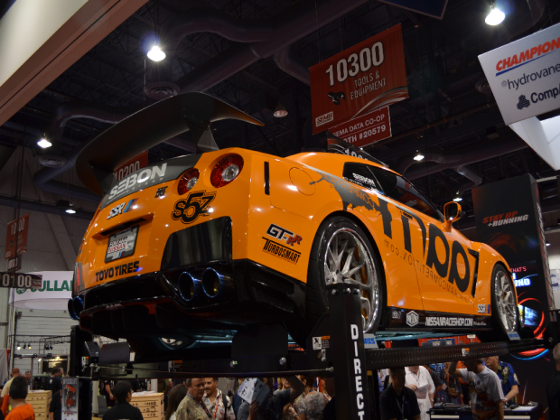 SEMA 2012 - Day Two nissan gtr direct lift