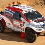 dakar 2013 toyota hilux pickup racer