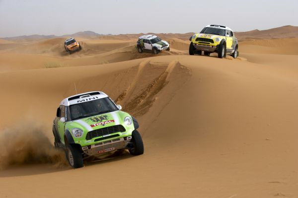 dakar-2013-x-raid-4-minis dakar 2013 mini all4 x-raid racers