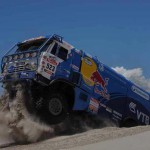 2013 dakar rally kamaz jump