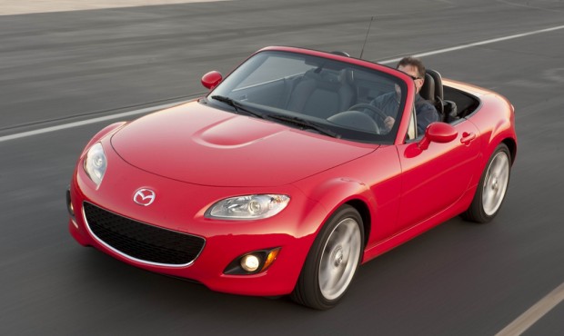 2012 mazda miata mx-5 red