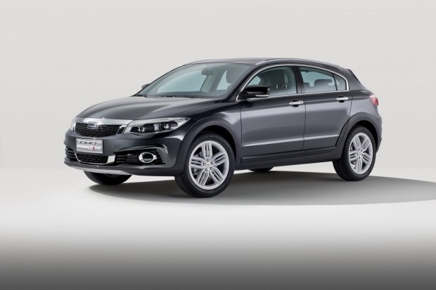 qoros cross hybrid front 2013 geneva motor show