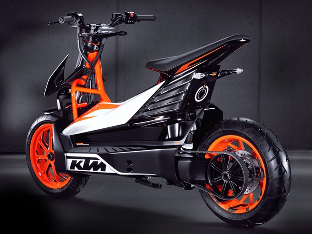 Electric Sexiness In A Scooter The KTM E Speed Will Be Available In 