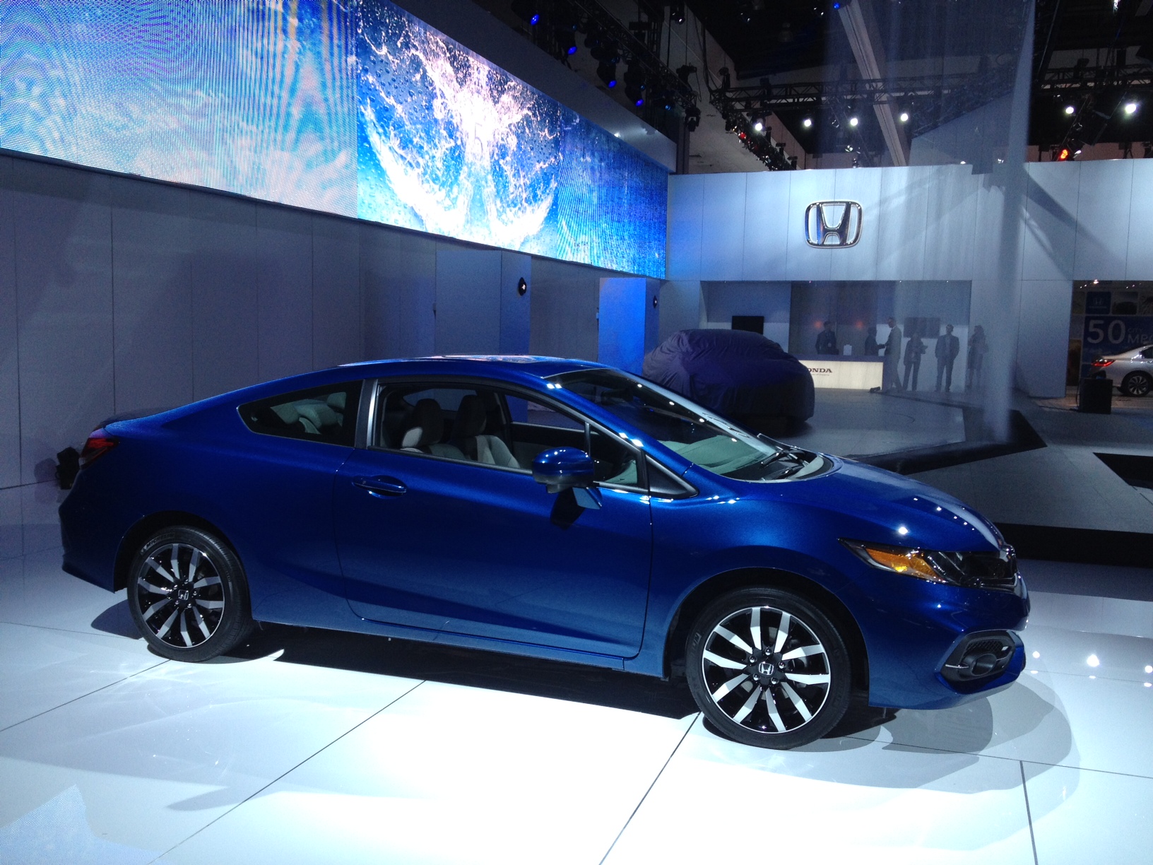 Honda Civic Coupe 2014 Blue