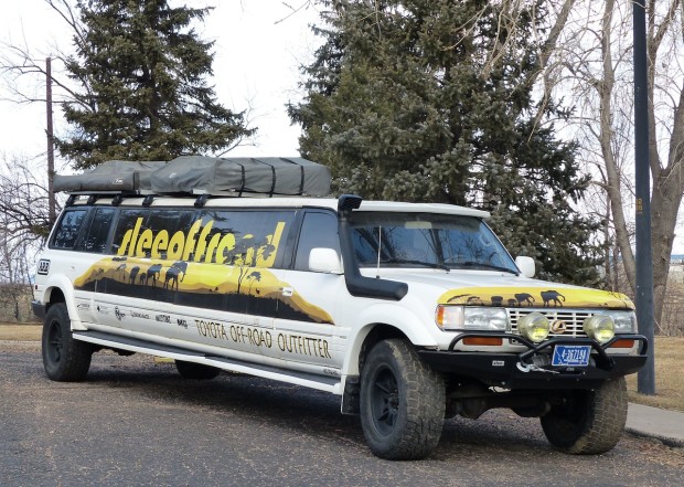 land cruiser off-road limo stretch