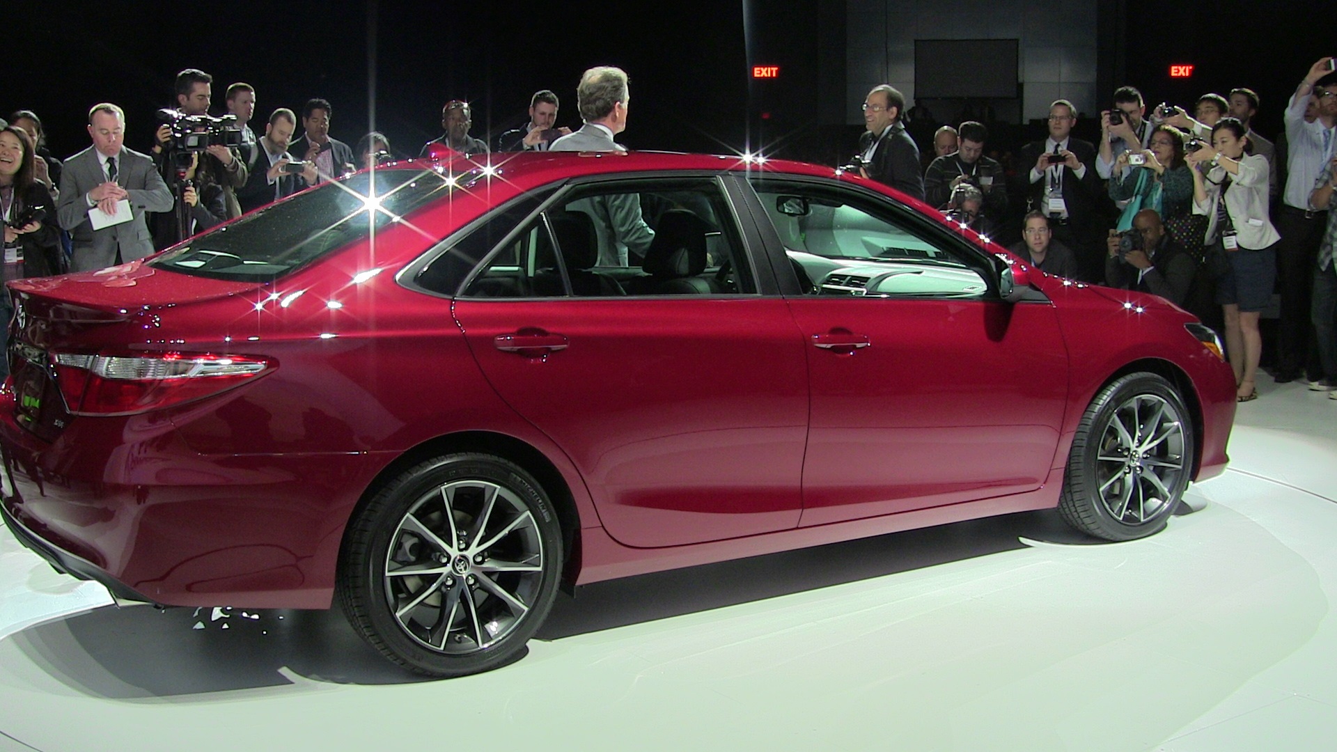 2015 Toyota Camry Debuts at The New York Auto Show The Fast Lane Car
