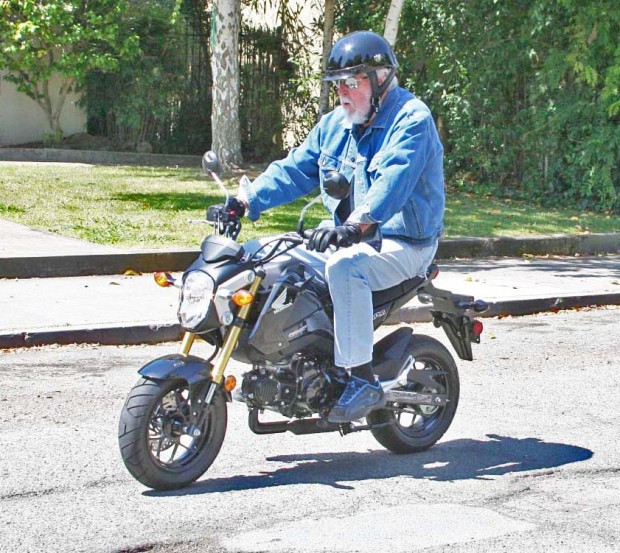 honda grom heavy rider