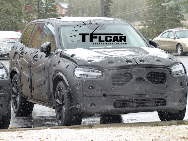 2015 Volvo XC90 Prototype in Full Camo