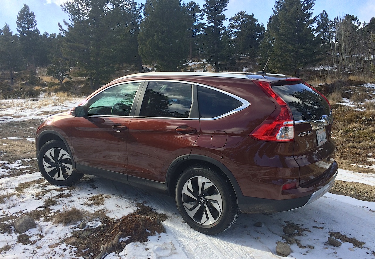 Honda cr v snow driving #6