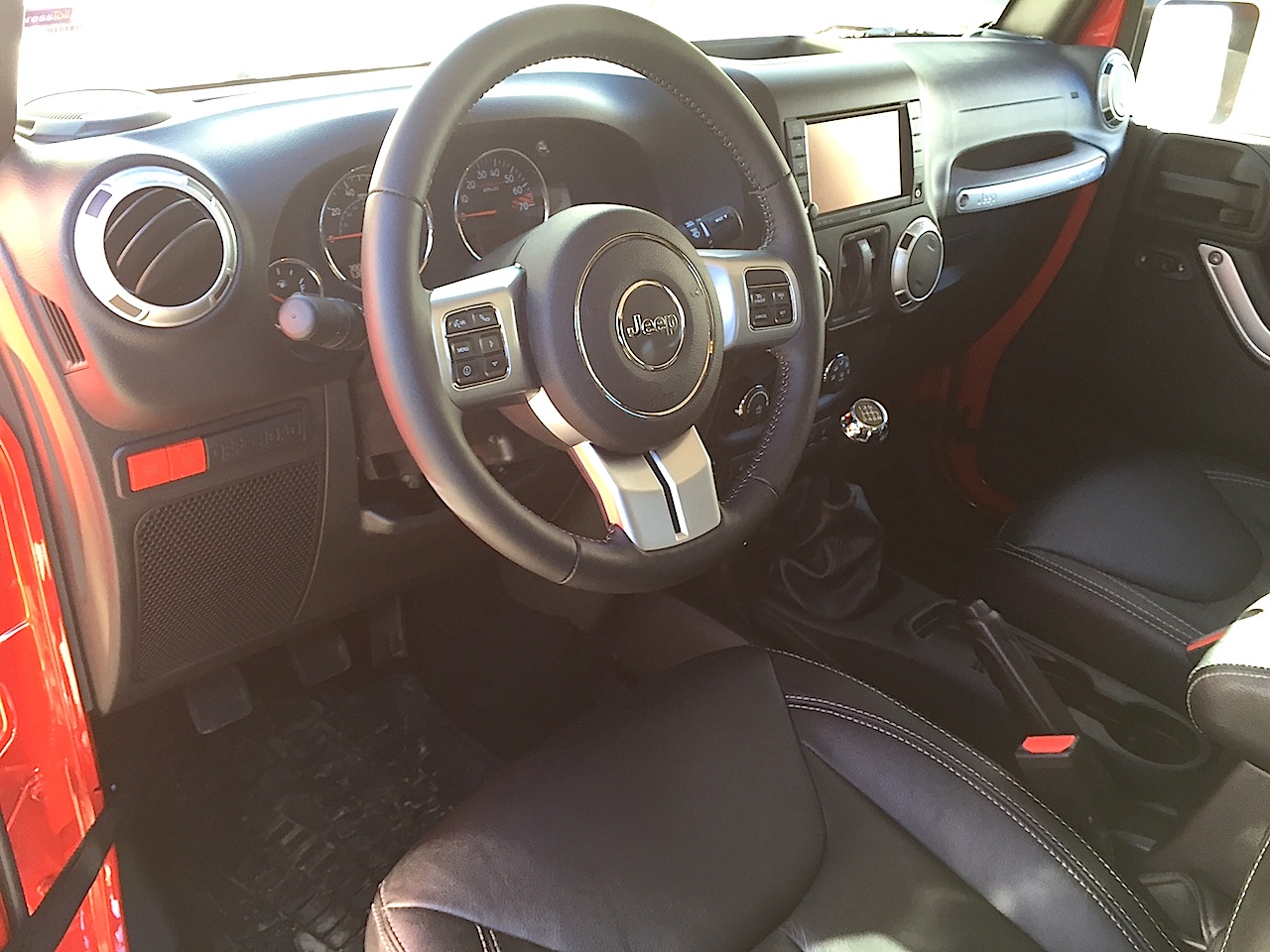 Can jeep leather seats get wet #5