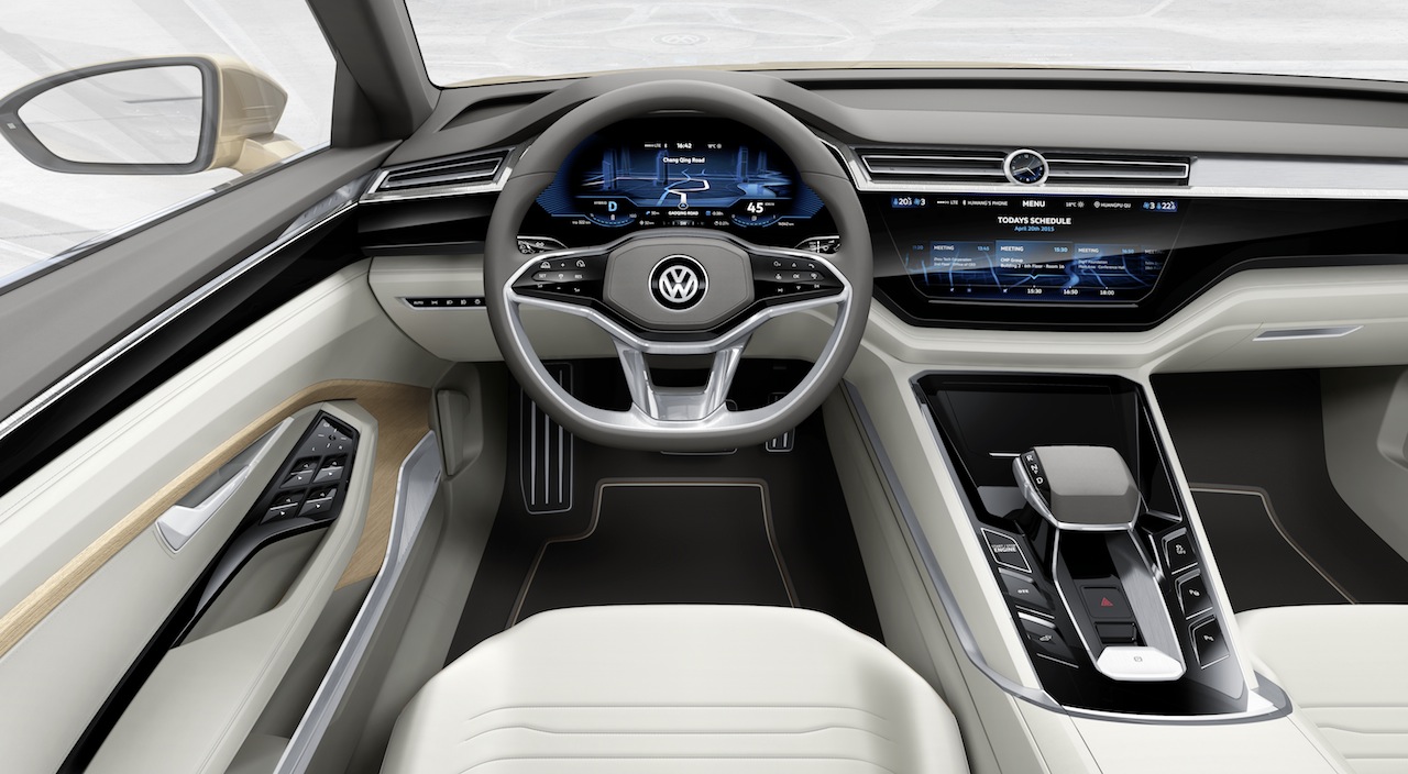 vw-c-coupe-gte-concept-interior-dash - The Fast Lane Car