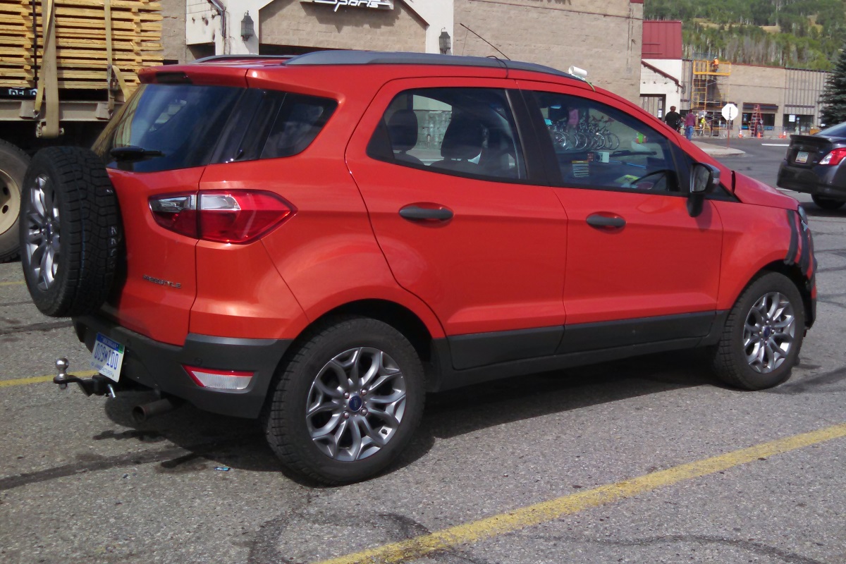 Ford EcoSport MiniSUV Spotted Testing in Colorado Could It Be U.S