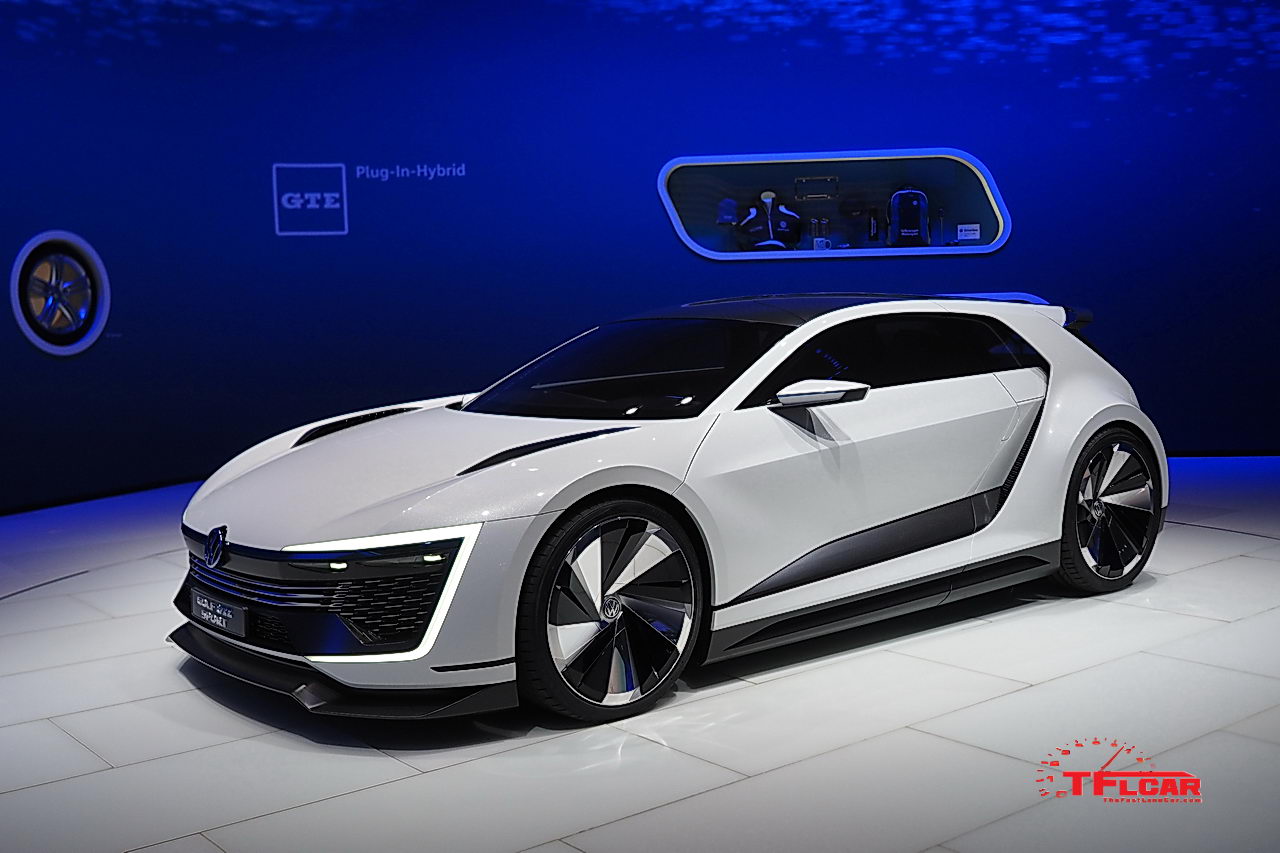 VW Golf GTE Sport Concept, a 400 HP Hybrid with World Rally Car Roots
