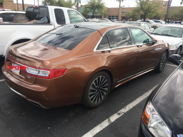 2017 Lincoln Continental Caught In The Wild Page 3 Ford Inside Since We Know That Coppery Color Has To Be Bl
