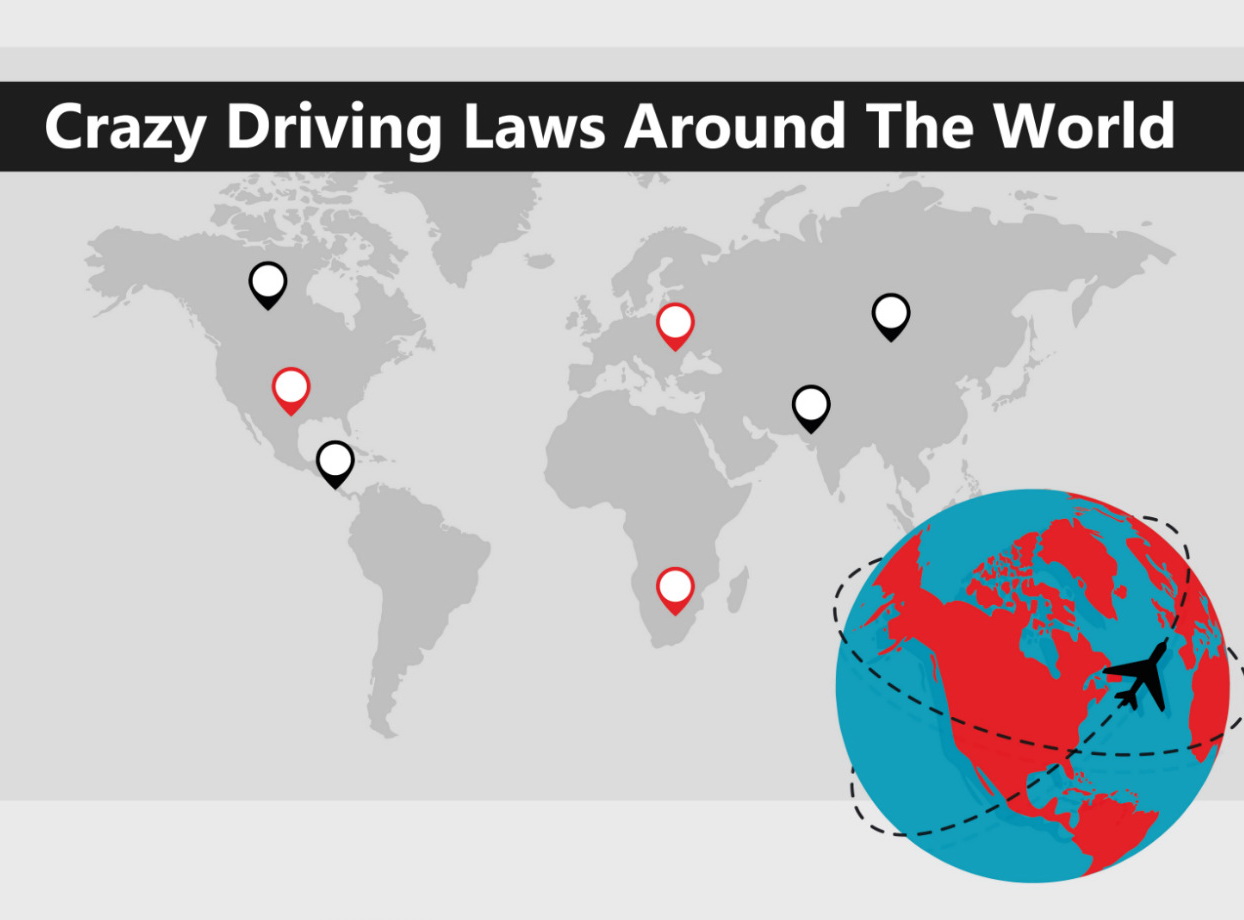 Weird Driving Laws from Around the World [Infographic] The Fast Lane Car