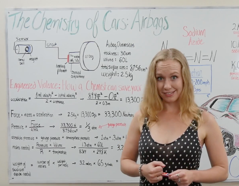 How Do Airbags Work and Can They Kill You? The Chemistry of Cars [Video