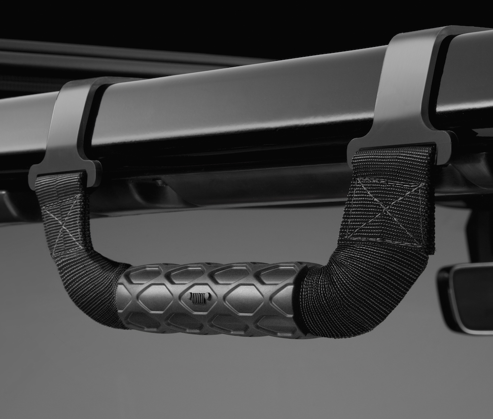 New Mopar grab handles for the allnew 2018 Jeep® Wrangler. The Fast