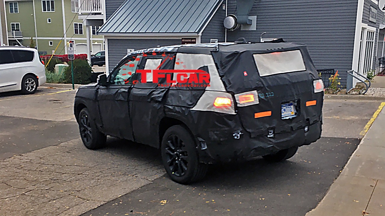 Spied Next Generation 2021 Jeep Grand Cherokee Caught Testing In