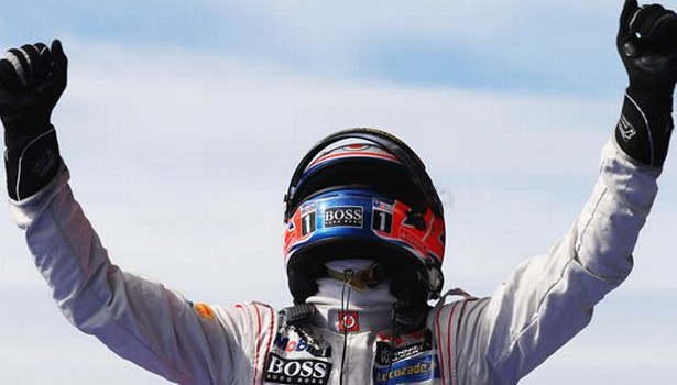Jenson Button scores a perfect weekend at Formula 1 Belgian Grand Prix ...