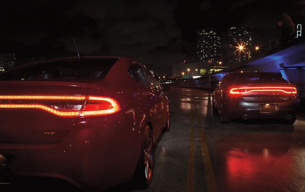 dodge dart rear lights