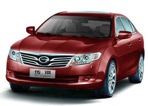 This is the regular Trumpchi sedan from GAC. The 4X4 hybrid is the first image on this page.