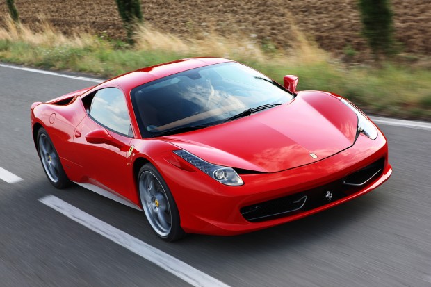Ferrari 458 fun rides Italia red