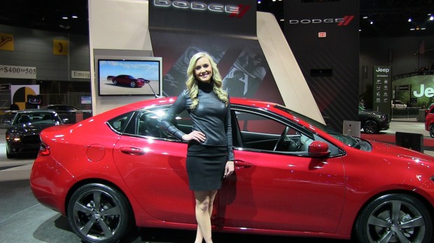 Top 5 Cool Cars & the sexy women who love them at the 2013 Chicago Auto Show