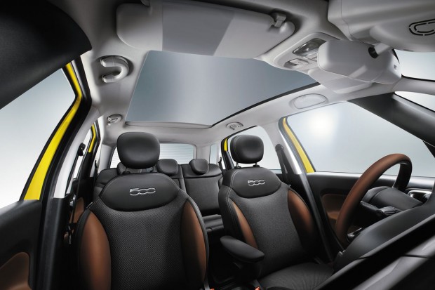 2014 fiat 500l 2014 awd trekking interior