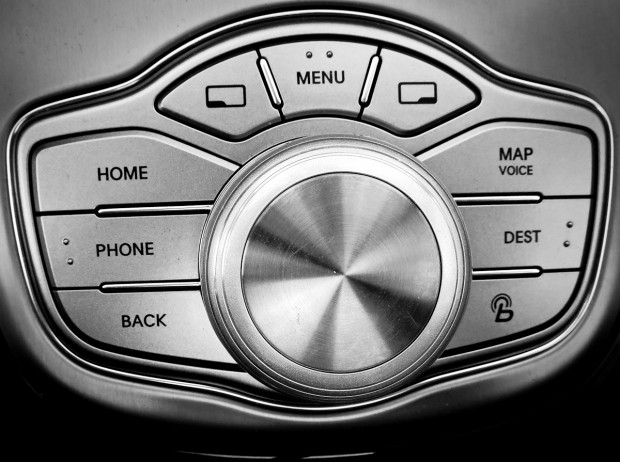 Buttons, dials, more buttons! Is it a car or a starship?
