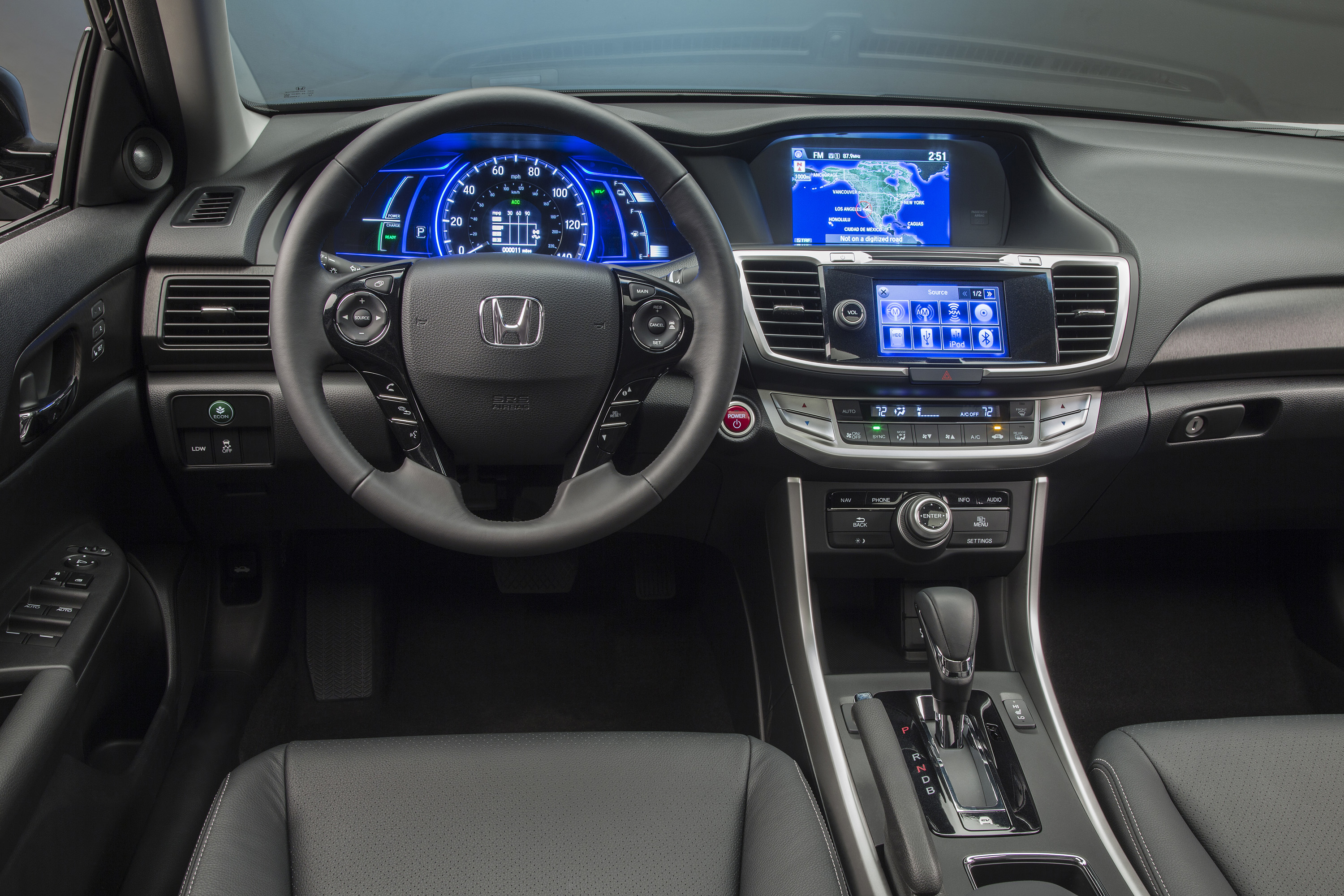News 2014 Honda Accord Hybrid claims 49 mpg city The Fast Lane Car