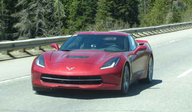 Captured: 2014 Chevy Corvette C7 on the Road High Altitude Testing