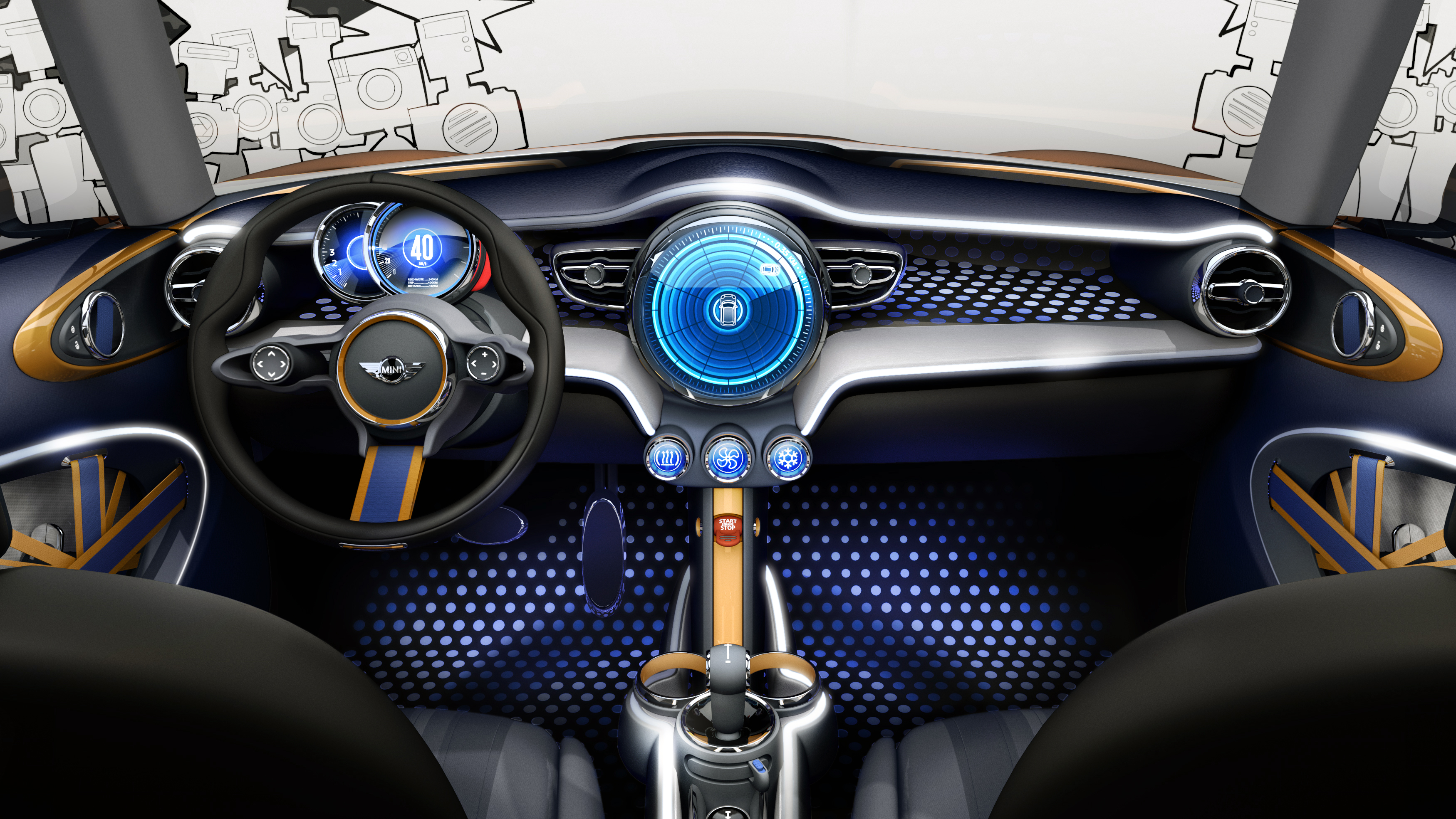 The Mini Vision Concept Points Way To S Future Fast P90128977 Highres