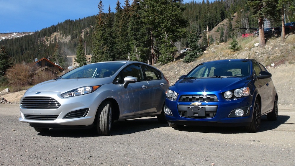 Chevy sonic turbo vs ford fiesta st #10