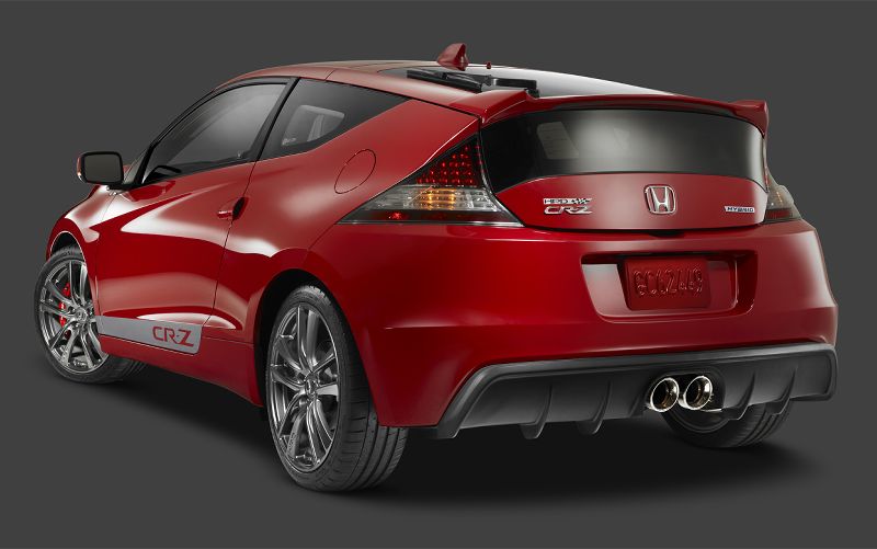 A Surprise Package The 2017 Honda Cr Z Hpd Promises Better Honda Cr Z Hpd Street Performance Concept Rear