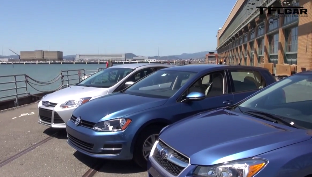 Ford focus vs volkswagen golf #5