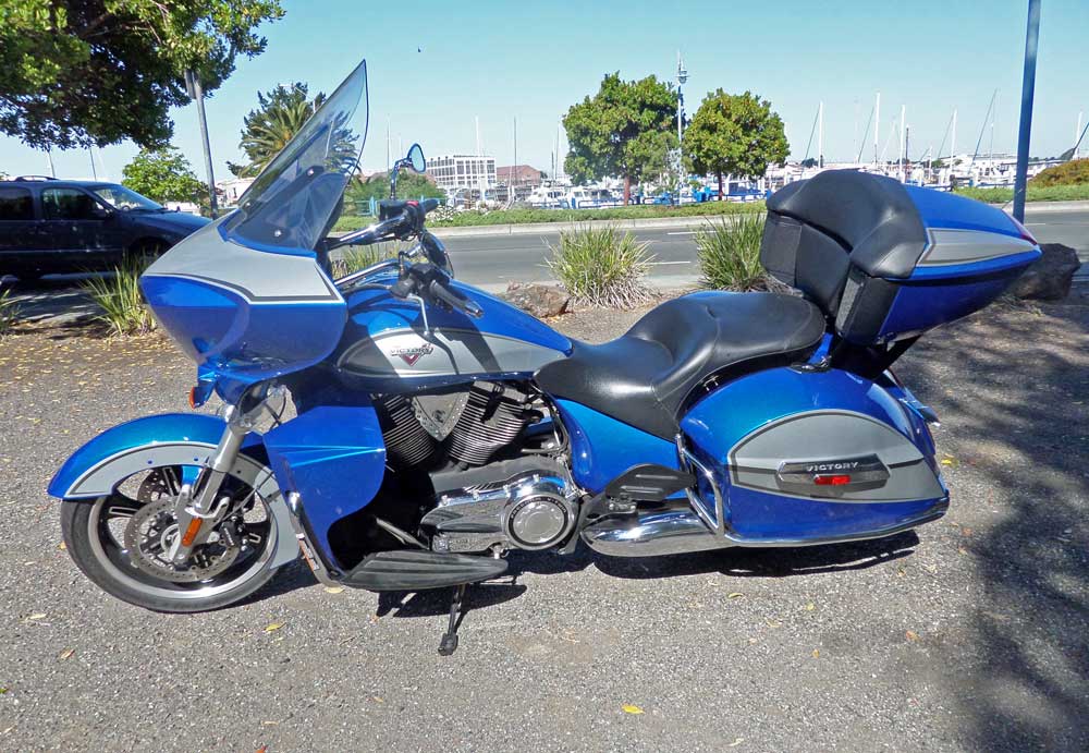 victory cross country tour pack rack