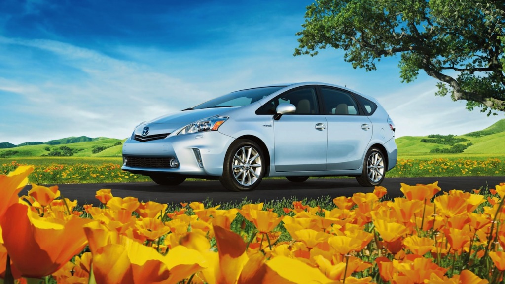 2014, toyota, prius, v, wagon