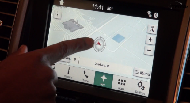 2015, ford, sync 3, navigation, system, radio, climate