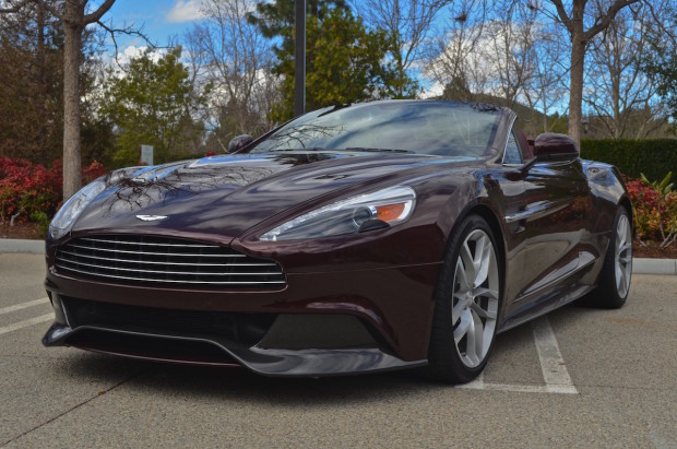 The 2015 Aston Martin Vanquish sports a refreshed appearance and enhanced performance.