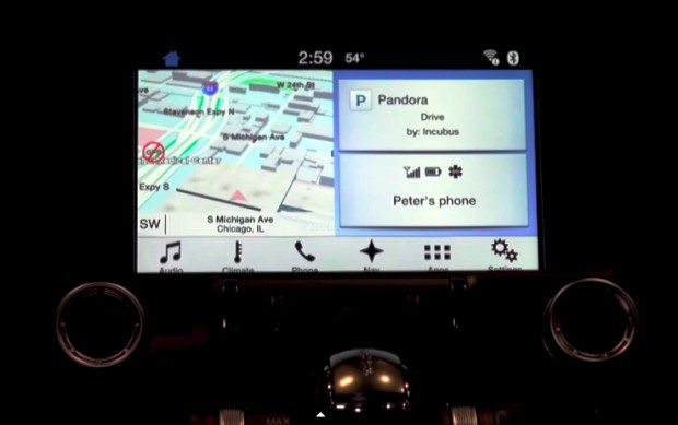 Ford's SYNC 3 infotainment system made its debut at the 2015 Chicago Auto Show.