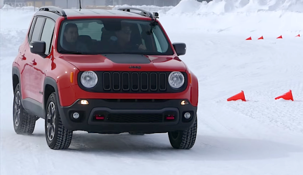 2015, jeep, renegade, trailhawk, ice, track,