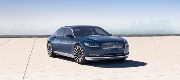 2016 lincoln continental concept front unveiled ahead of the 2015 New York Auto Show