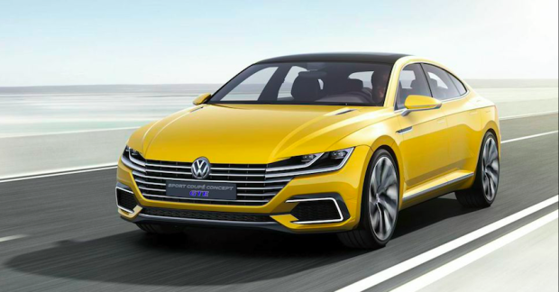2015, geneva, vw, volkswagen, sport coupe, coupe, gte, concept